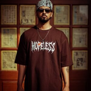 Brown Oversized Hopeless T-Shirt